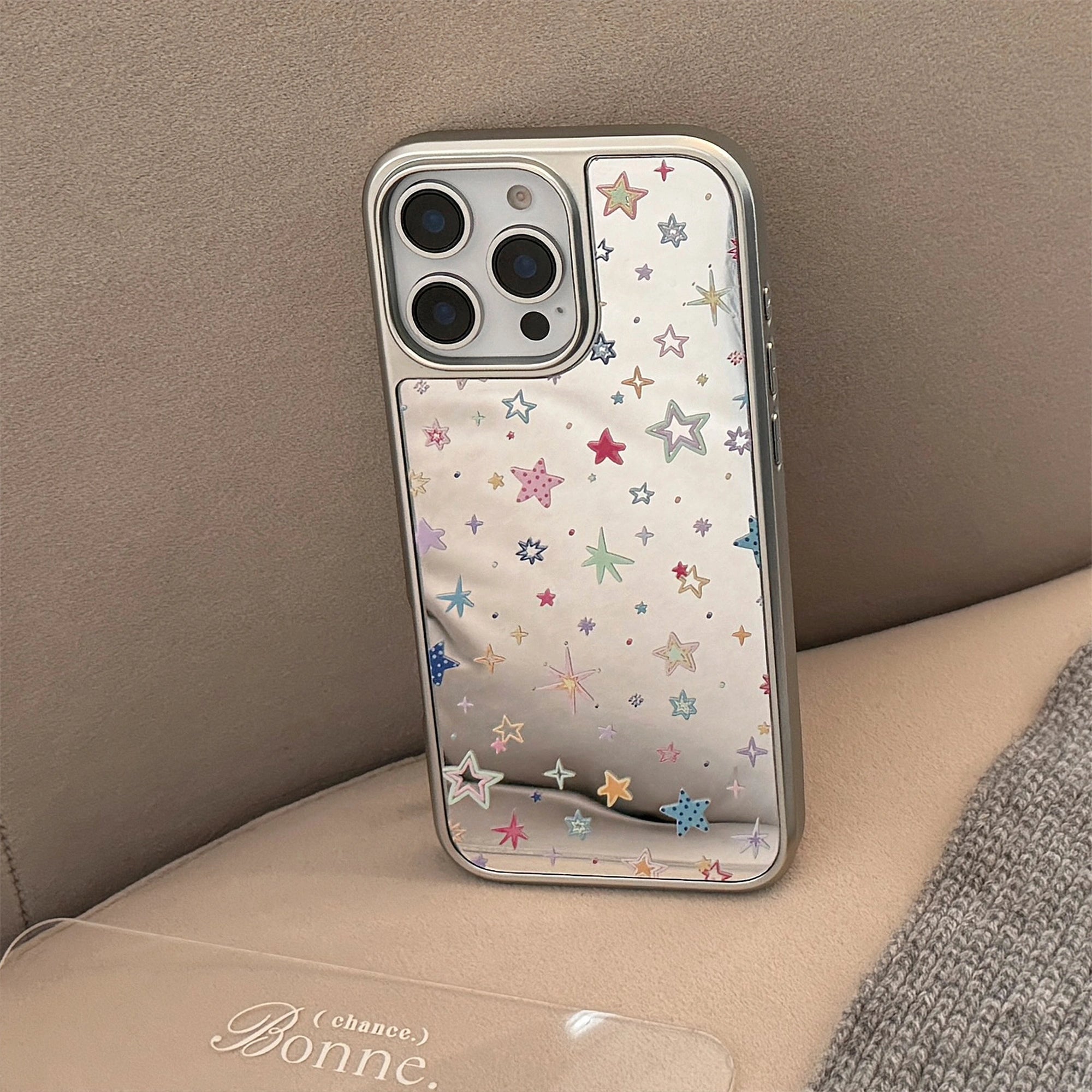 Colorful Dopamine Stars - iPhone Case